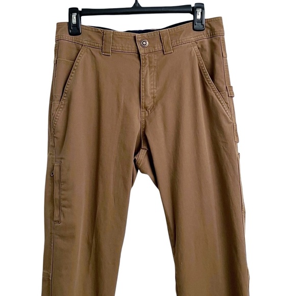 Columbia Men's Standard Ultimate ROC Flex Stretch Trail Hiking Pants Brown 28x30 - Picture 6 of 8